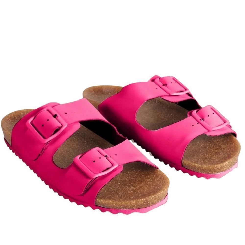 Via Mia Pink Double Strap Sandals Women’s Water shoes - 10 - Great Condition